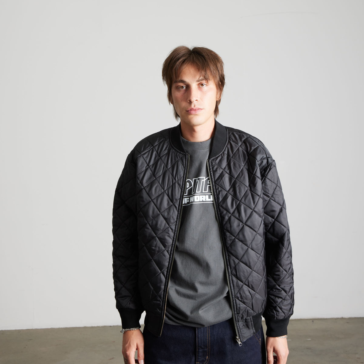 huf x Spitfire Reversible Plaid Jacket