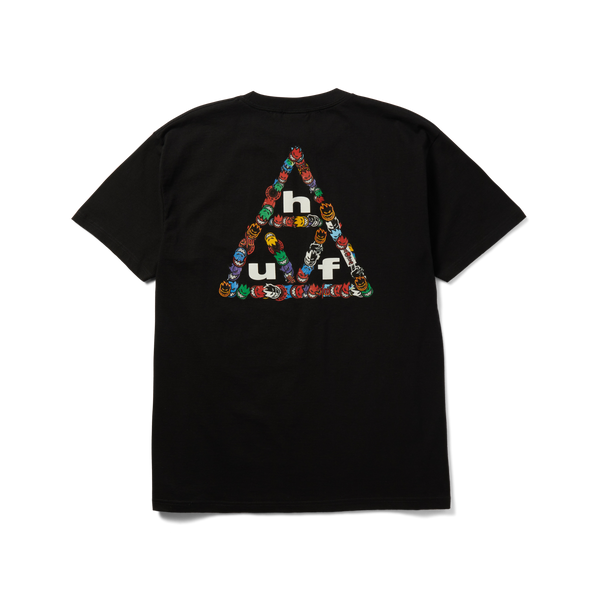 huf x Spitfire Sticker Triple Triangle T-Shirt