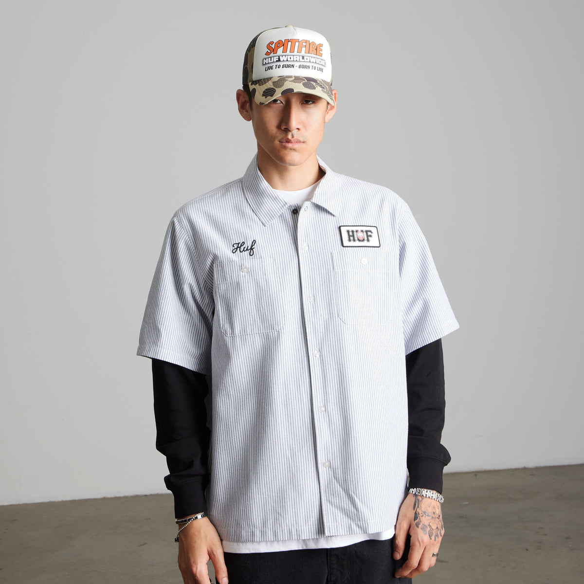 huf x Spitfire Union Work Shirt