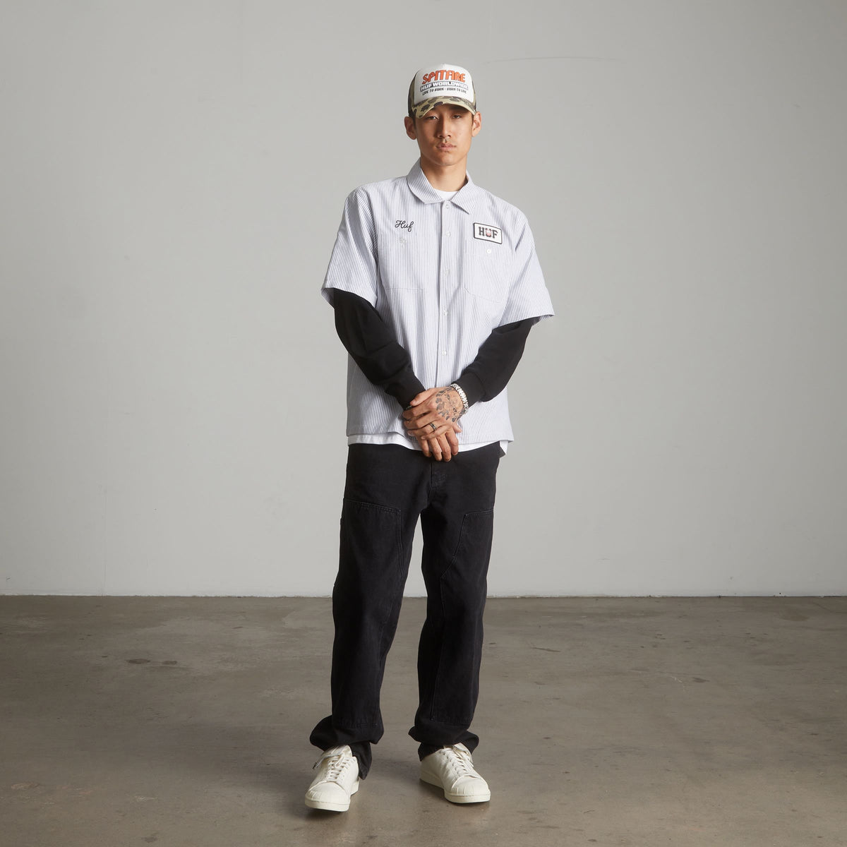 huf x Spitfire Union Work Shirt
