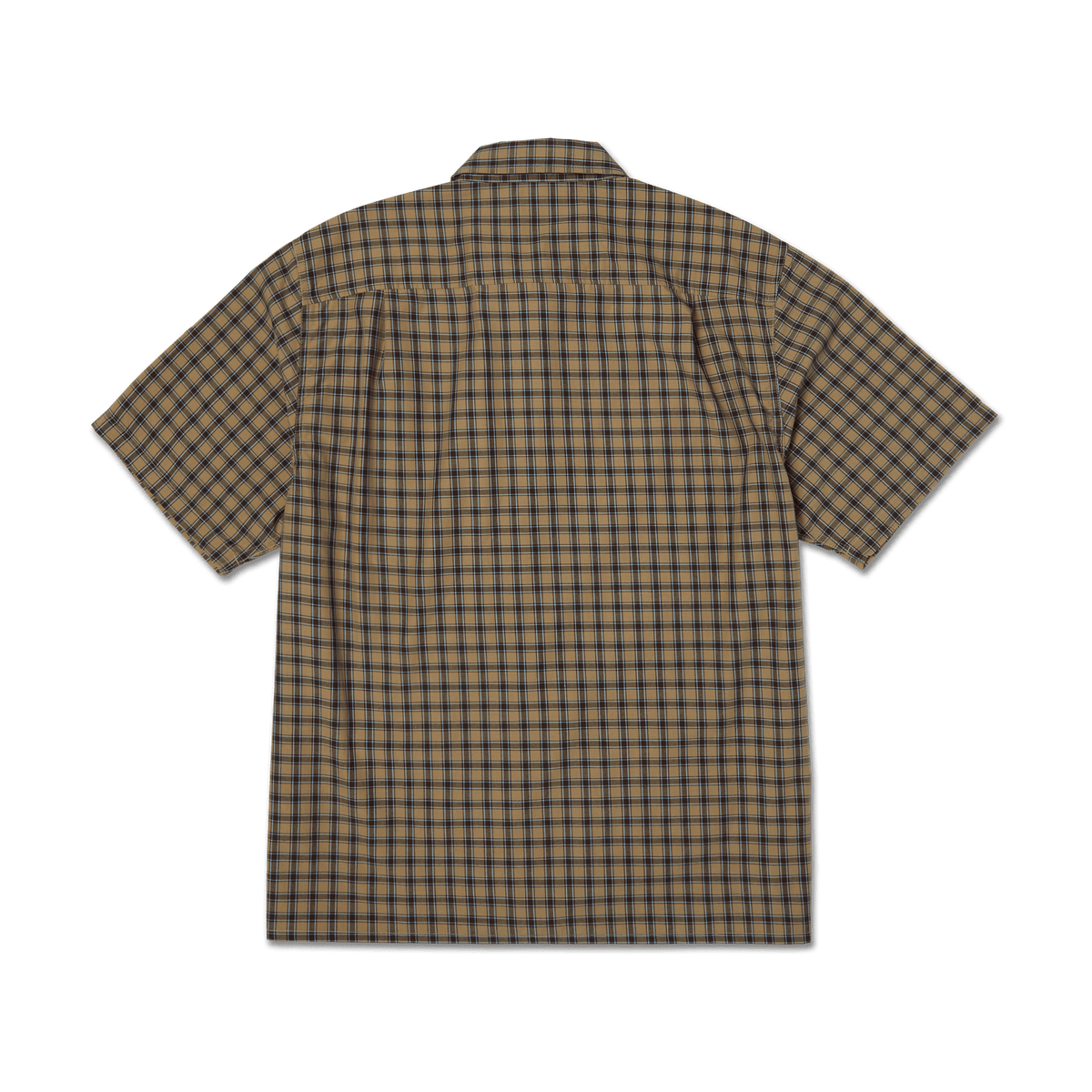Stretch Micro Plaid Shirt