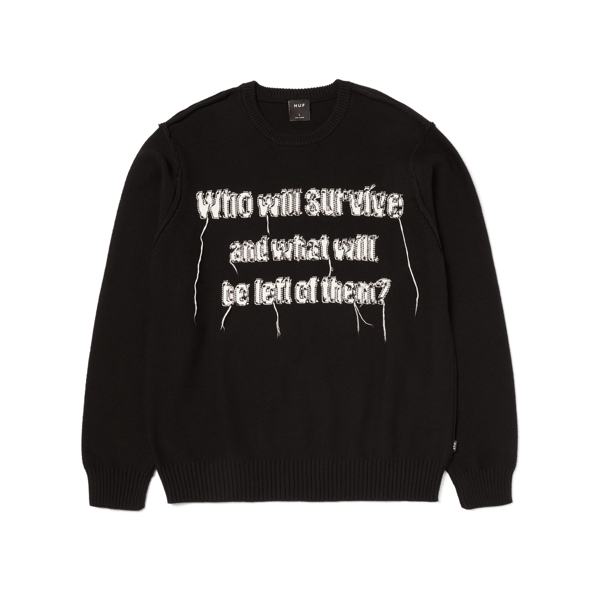 HUF x The Texas Chainsaw Massacre Survive Cable Knit Sweater