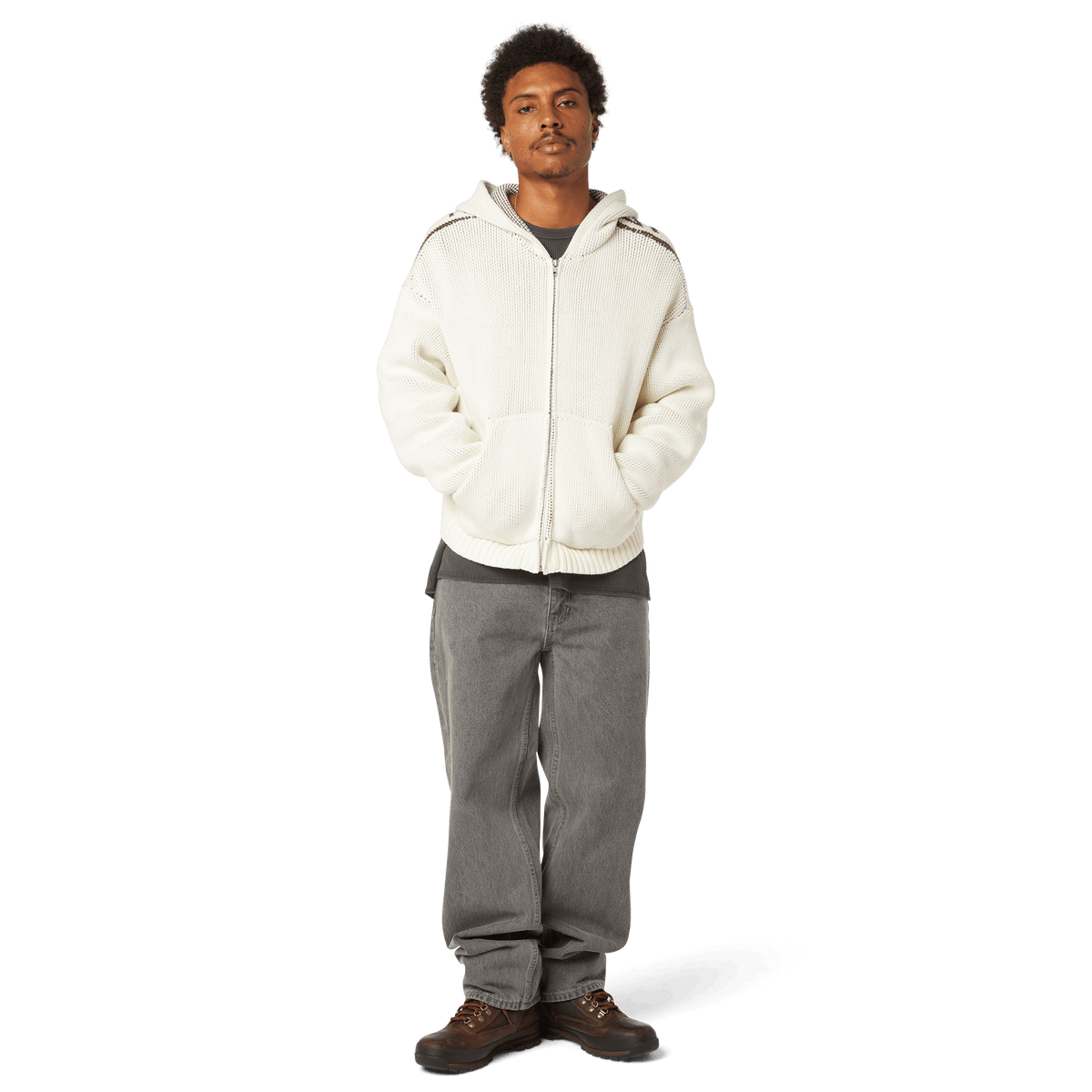 Token Zip Hooded Sweater