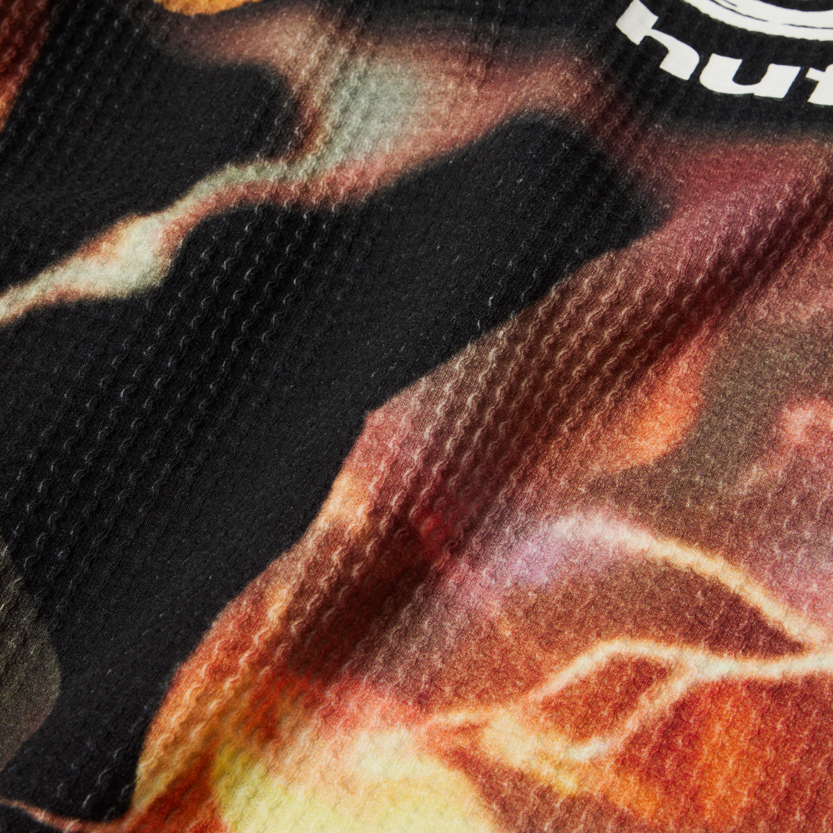 huf x Three 6 Mafia Torched Long Sleeve Thermal Shirt