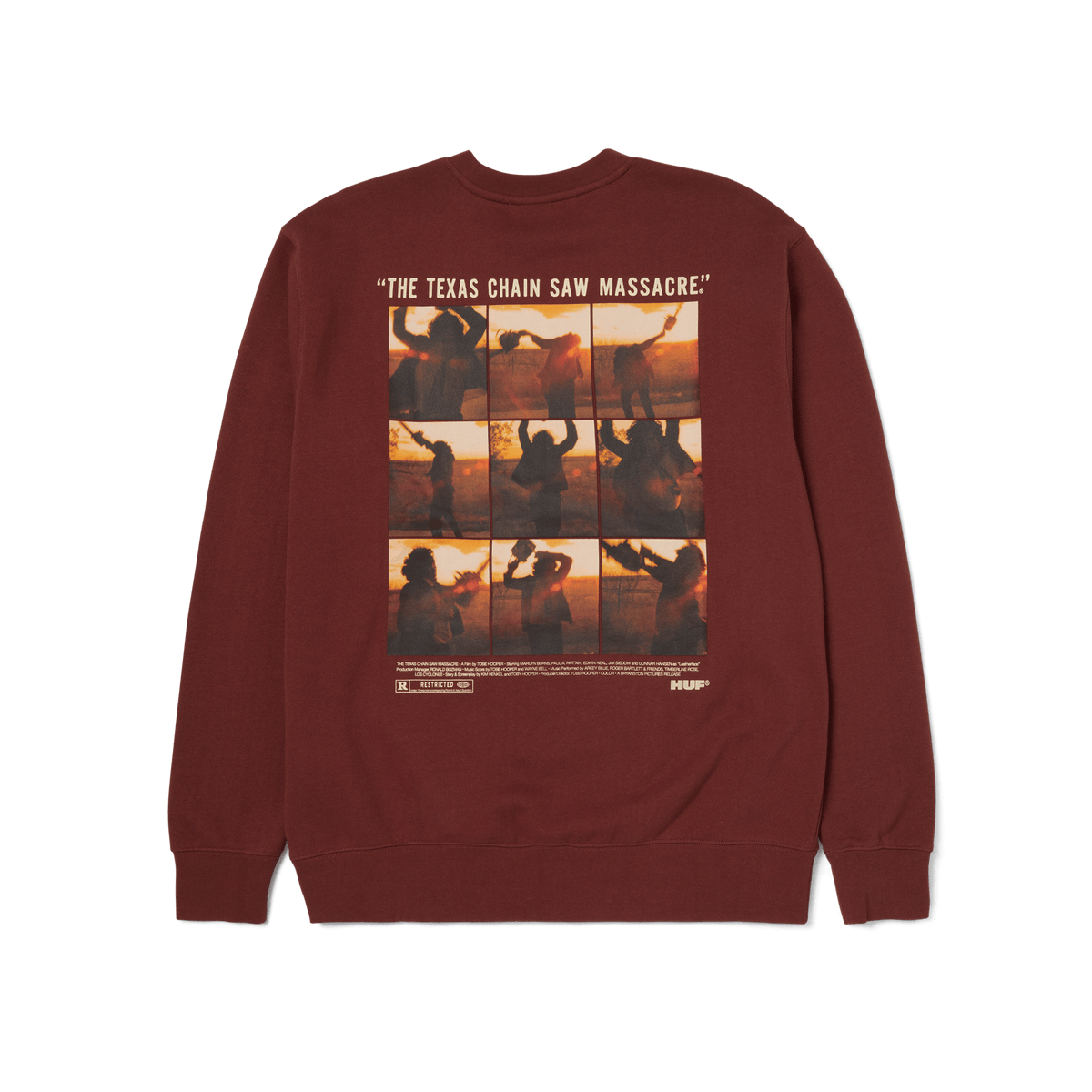 HUF x The Texas Chainsaw Massacre Unparalleled Terror Crewneck Sweatshirt