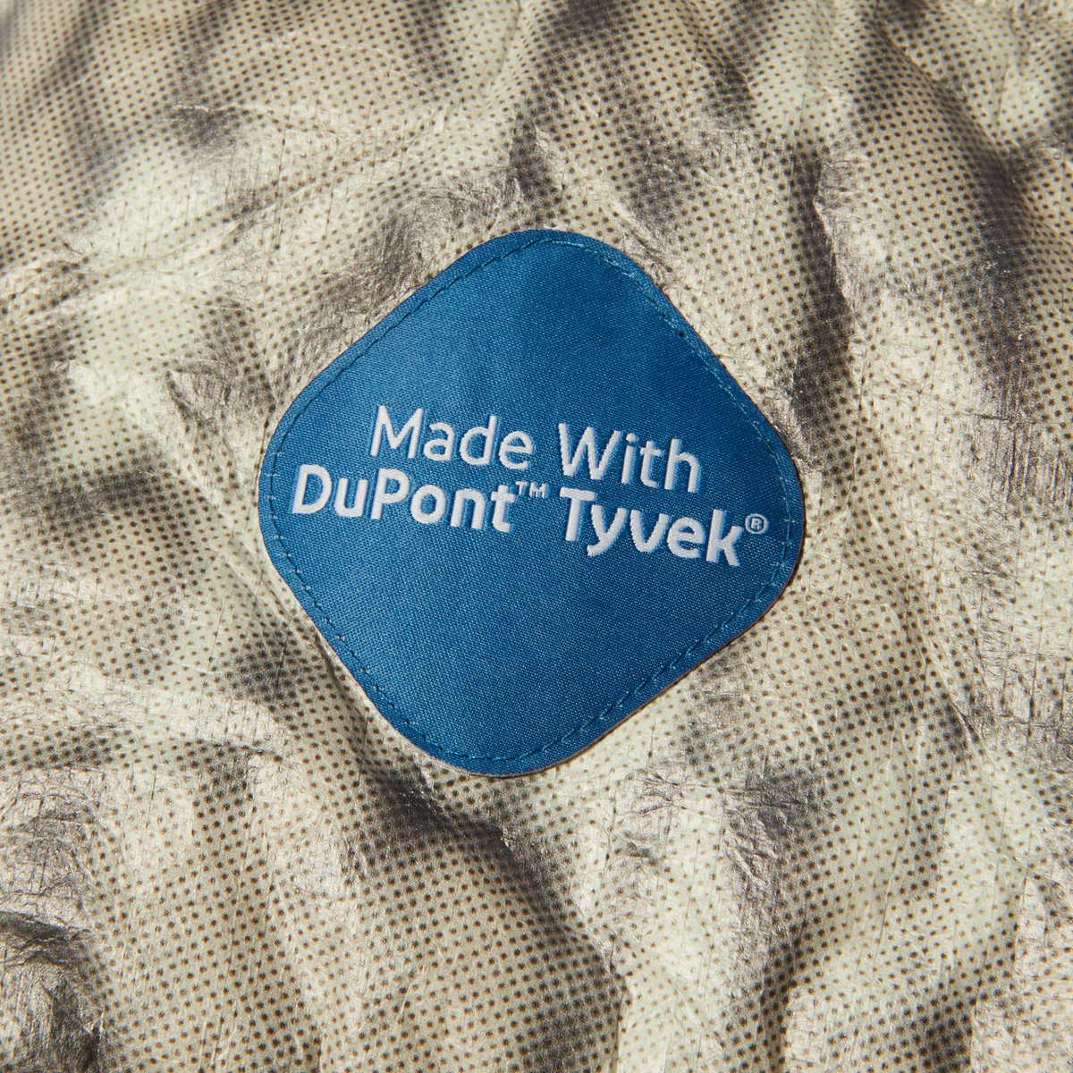 89 Warped Camo Tyvek Puffer