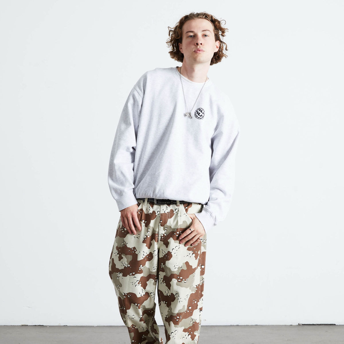 Wide Angle Crewneck Sweatshirt
