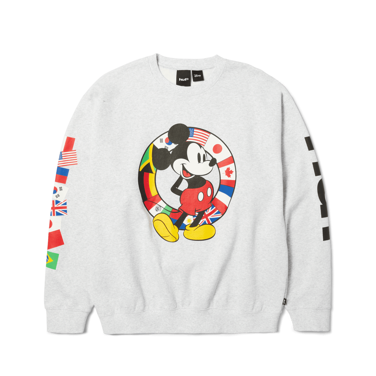 Disney | HUF Mickey Worldwide Tour Crewneck Sweatshirt