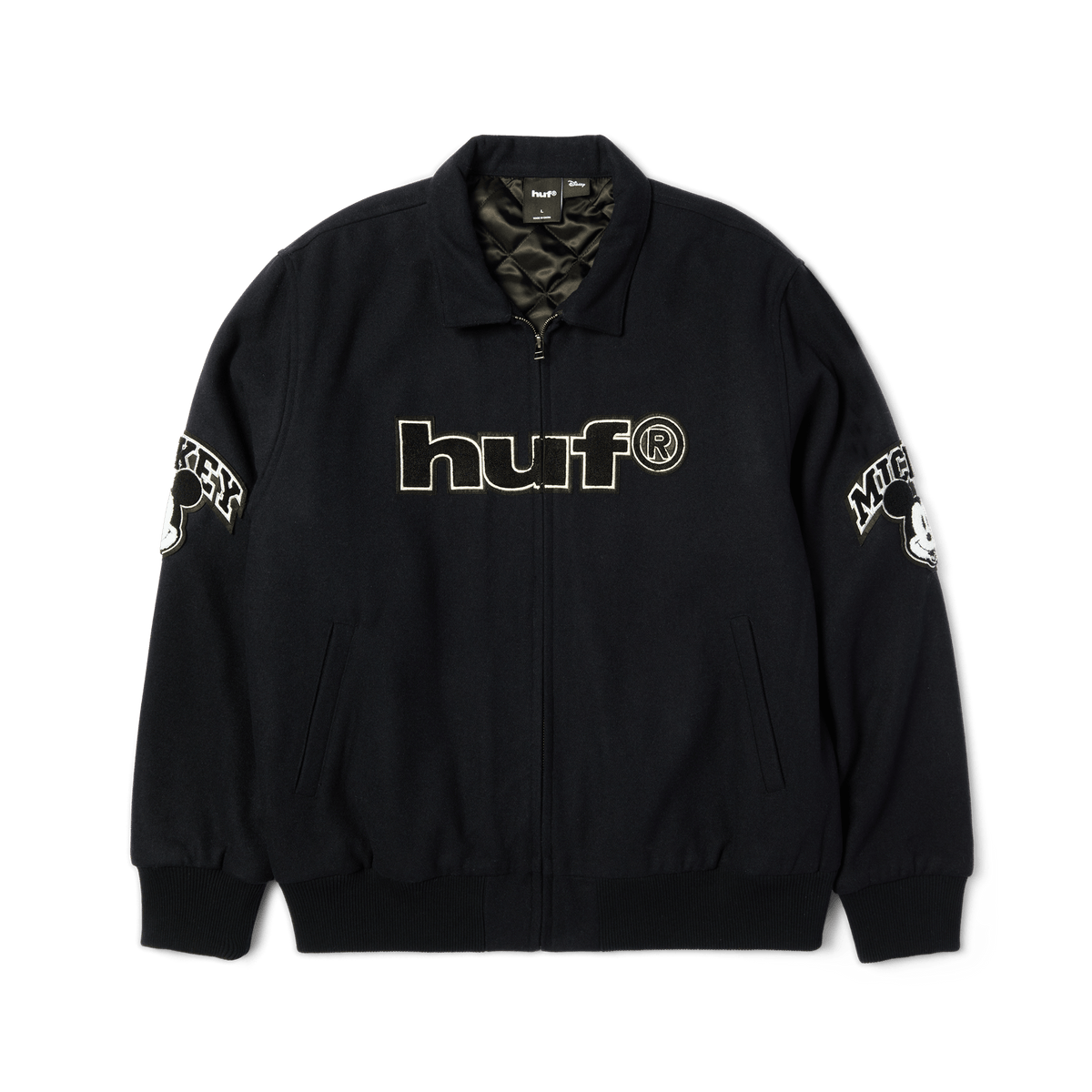 Disney | HUF Mickey Worldwide Tour Varsity Jacket