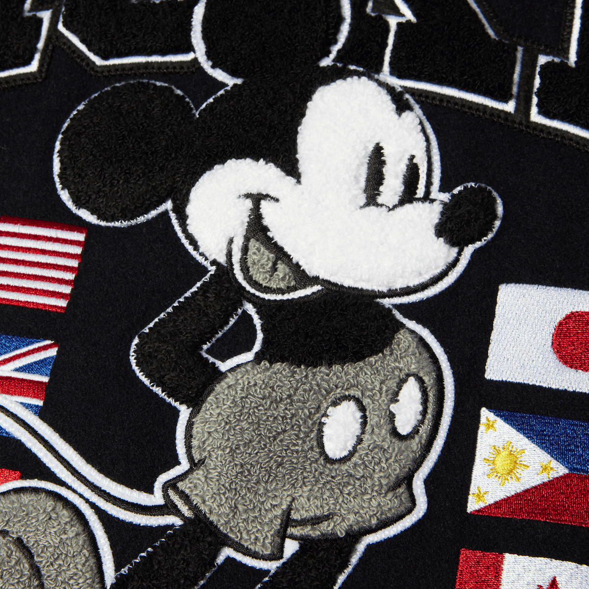 Disney | HUF Mickey Worldwide Tour Varsity Jacket