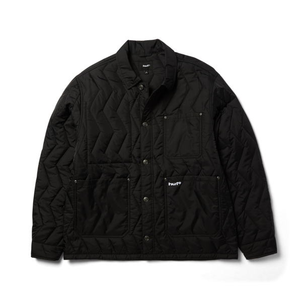 Zig Zag Quilted Chore Jacket