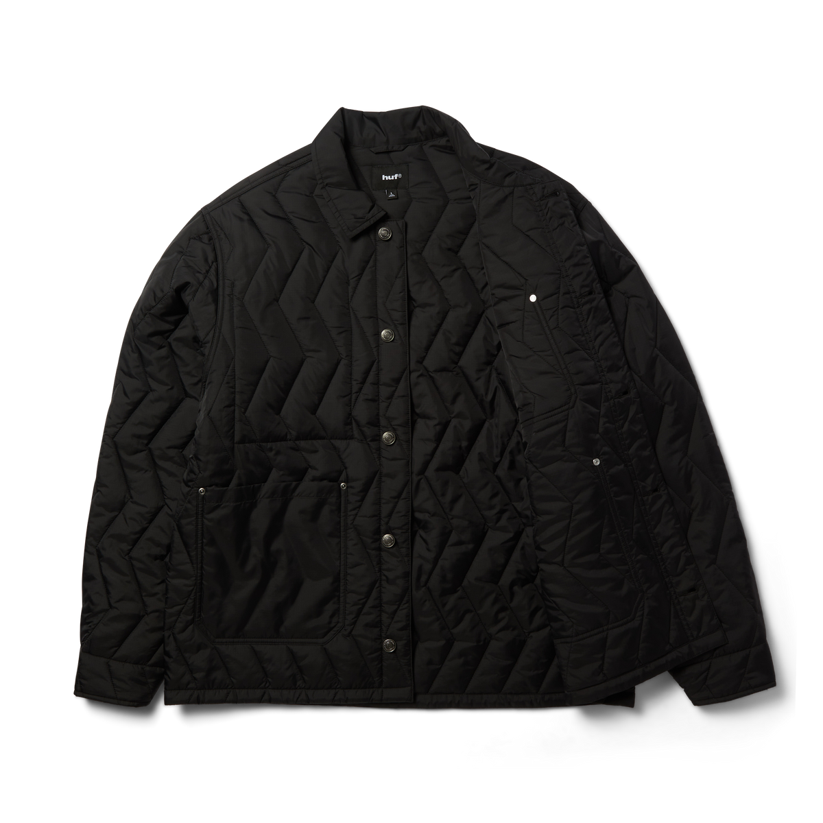 Zig Zag Quilted Chore Jacket