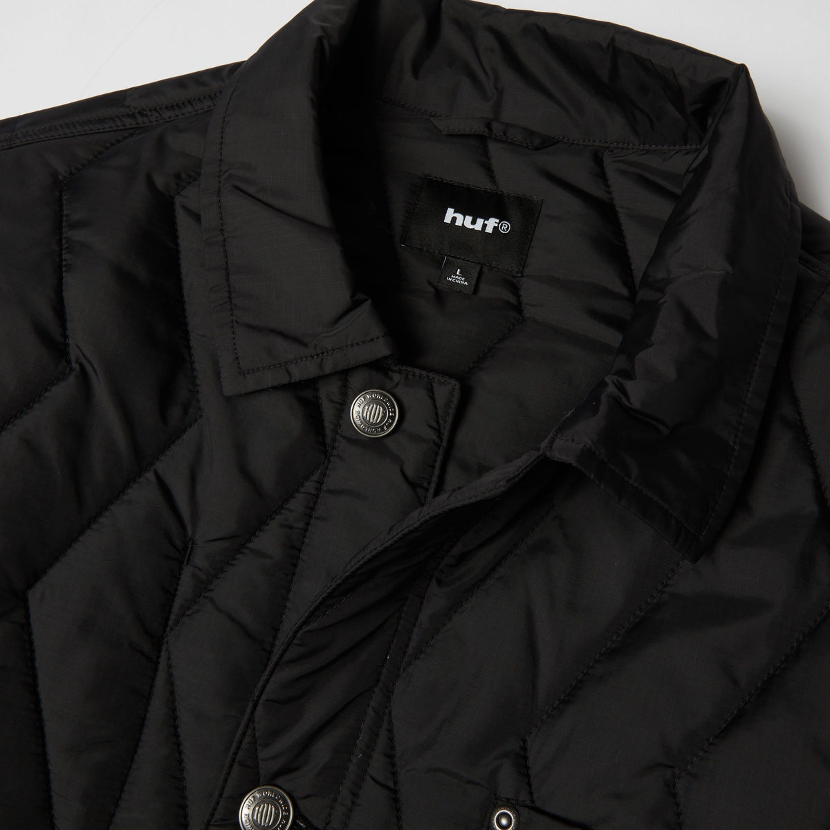 Zig Zag Quilted Chore Jacket