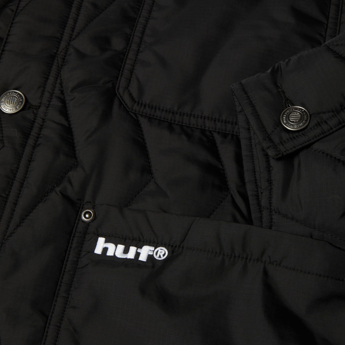 Zig Zag Quilted Chore Jacket