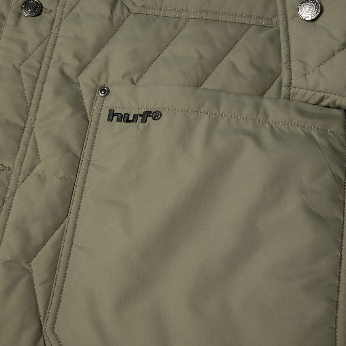Zig Zag Quilted Chore Jacket