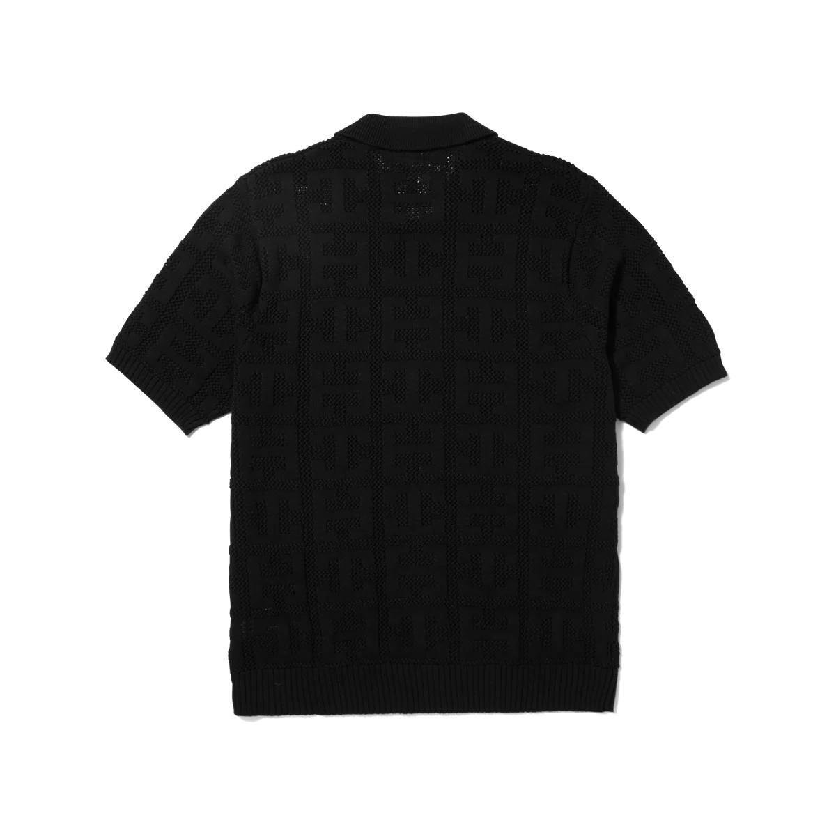 Monogram Jacquard Zip Sweater