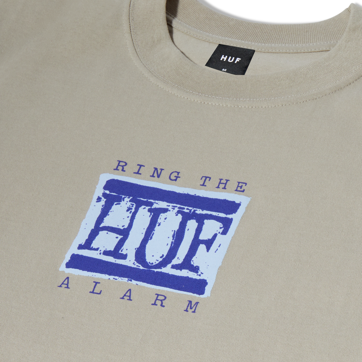 HUF Alarm T-Shirt Clay