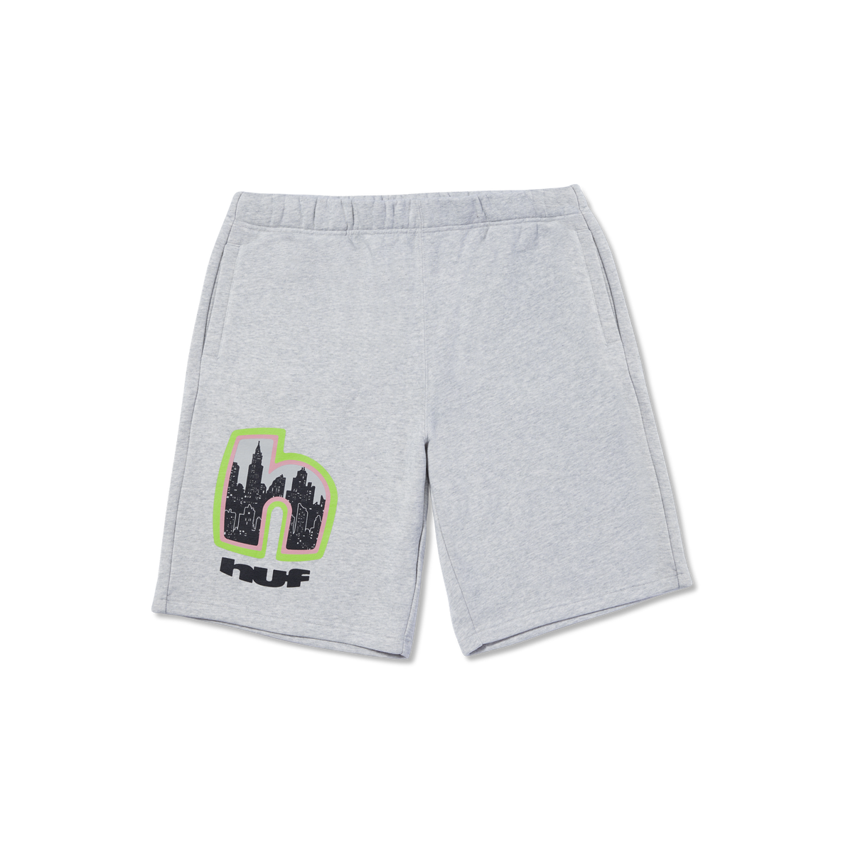 Huf All City Fleece Short Heather Grey