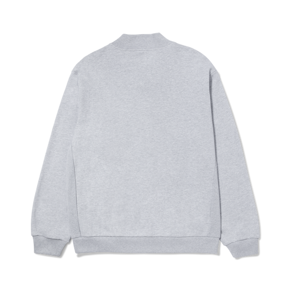 Huf Athletic Cardigan Sweater Heather Grey