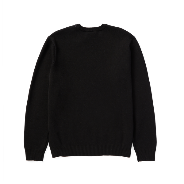 Huf Bad News Crewneck Sweater Black