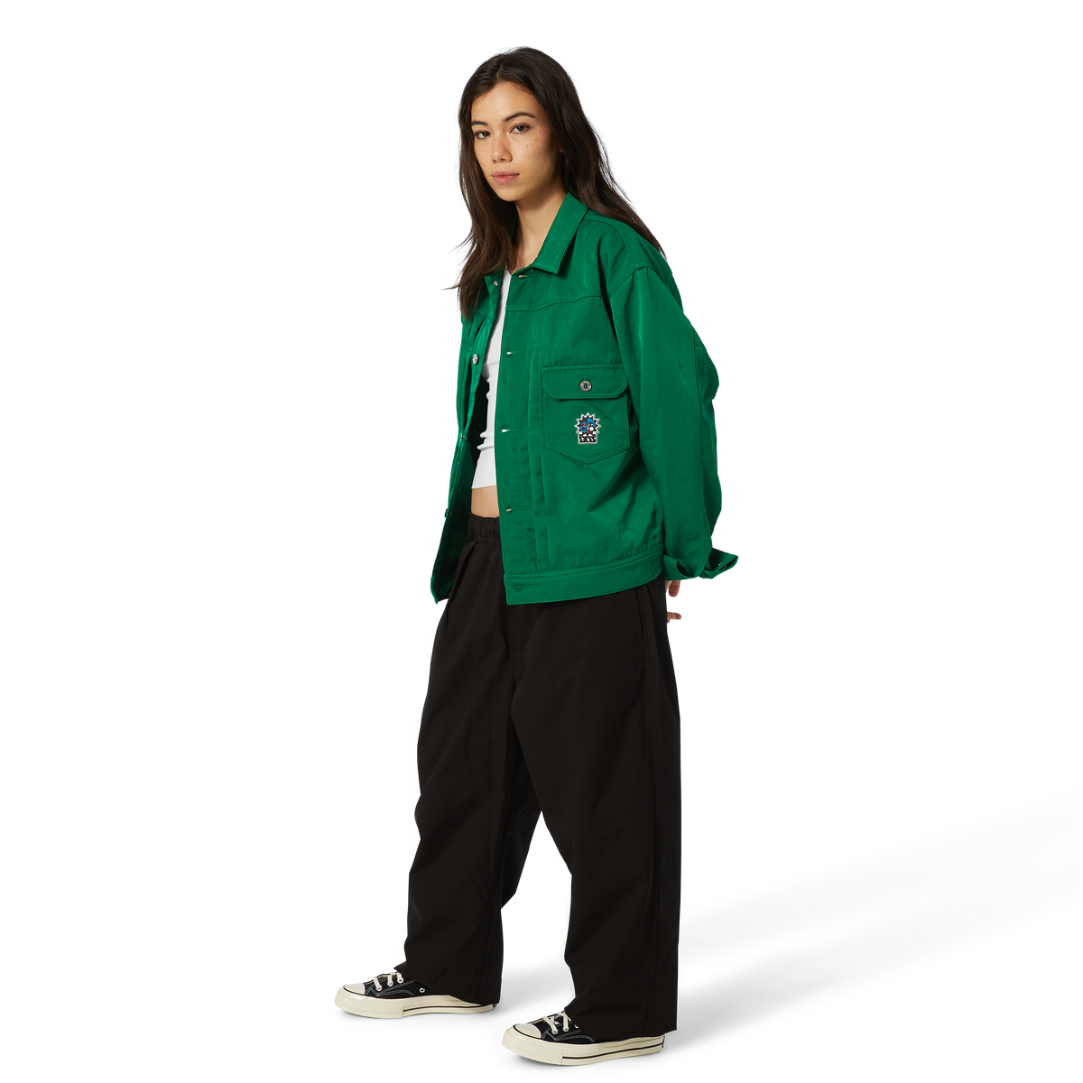 HUF Bennington Trucker Jacket Clover