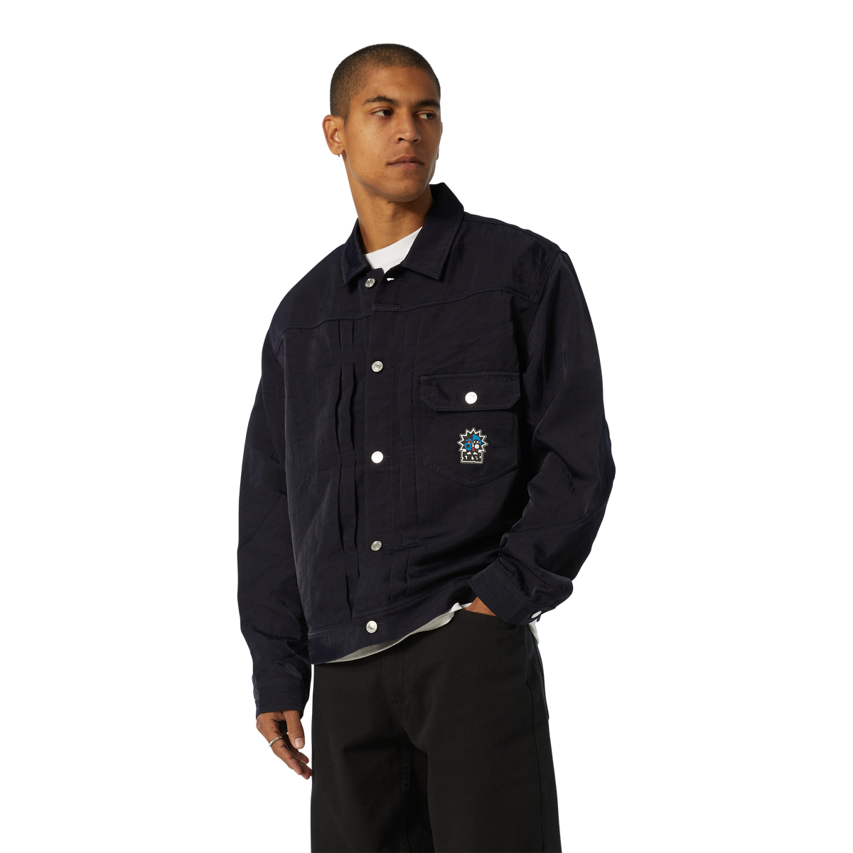 HUF Bennington Trucker Jacket Navy