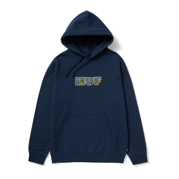 Huf blue rose hoodie online