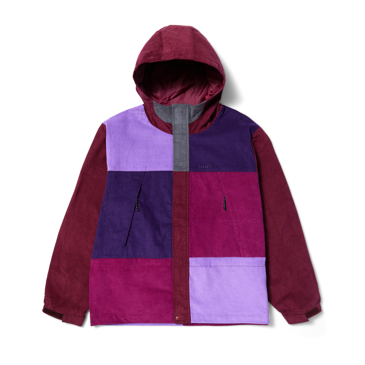 Huf Contrast Cord Mountain Jacket Berry