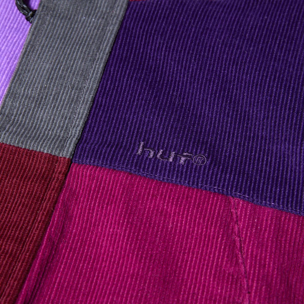 Huf Contrast Cord Mountain Jacket Berry