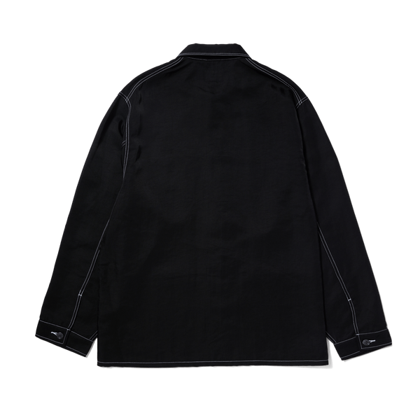 Contrast Nylon Chore Jacket