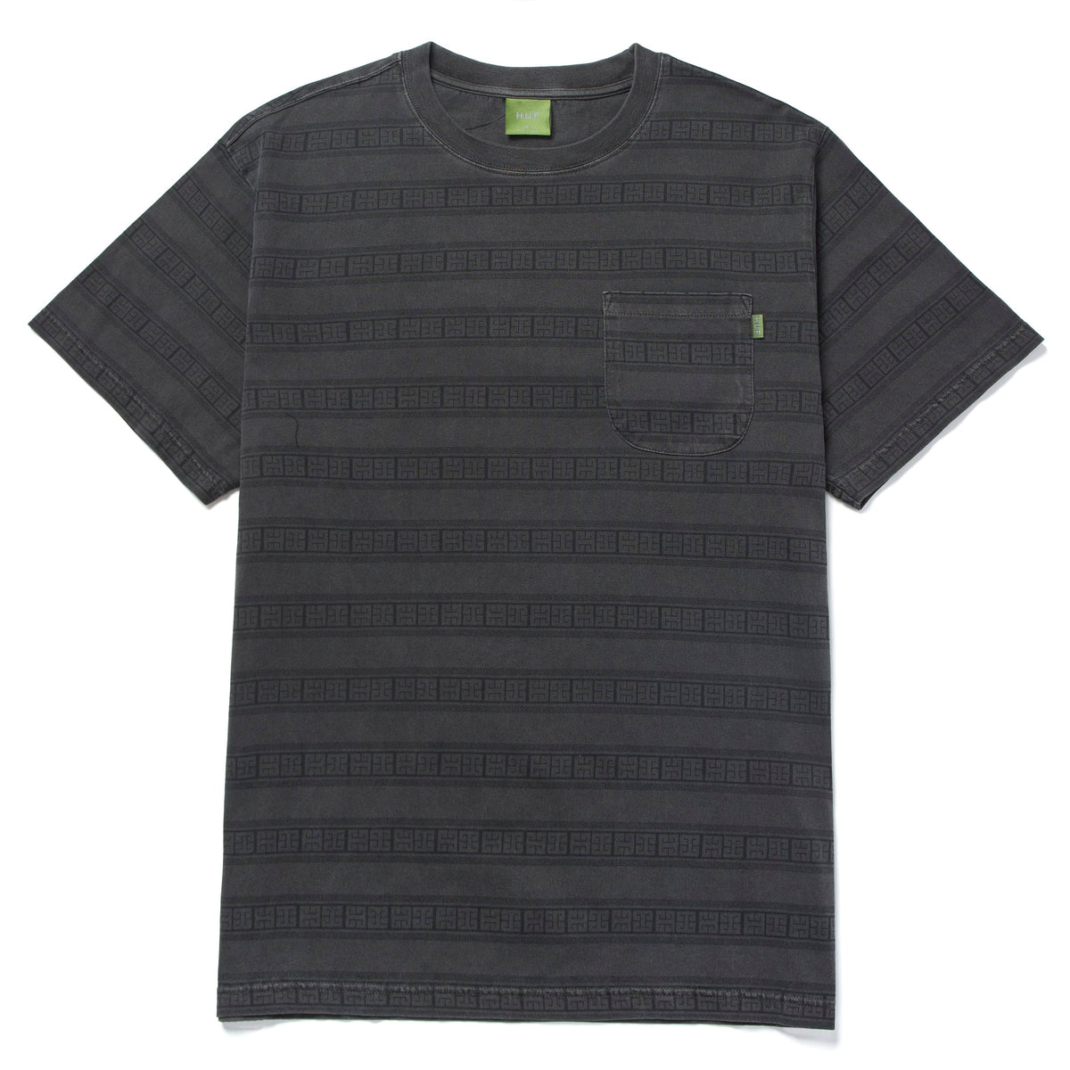 HUF Cooper Stripe Knit Top Black