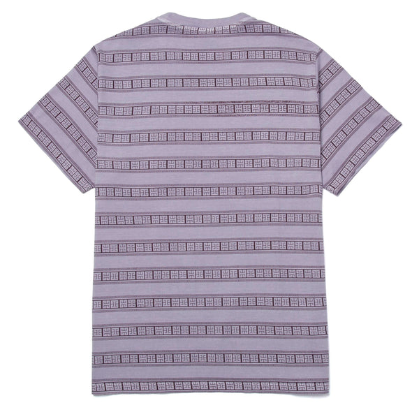 HUF Cooper Stripe Knit Top Dust Purple