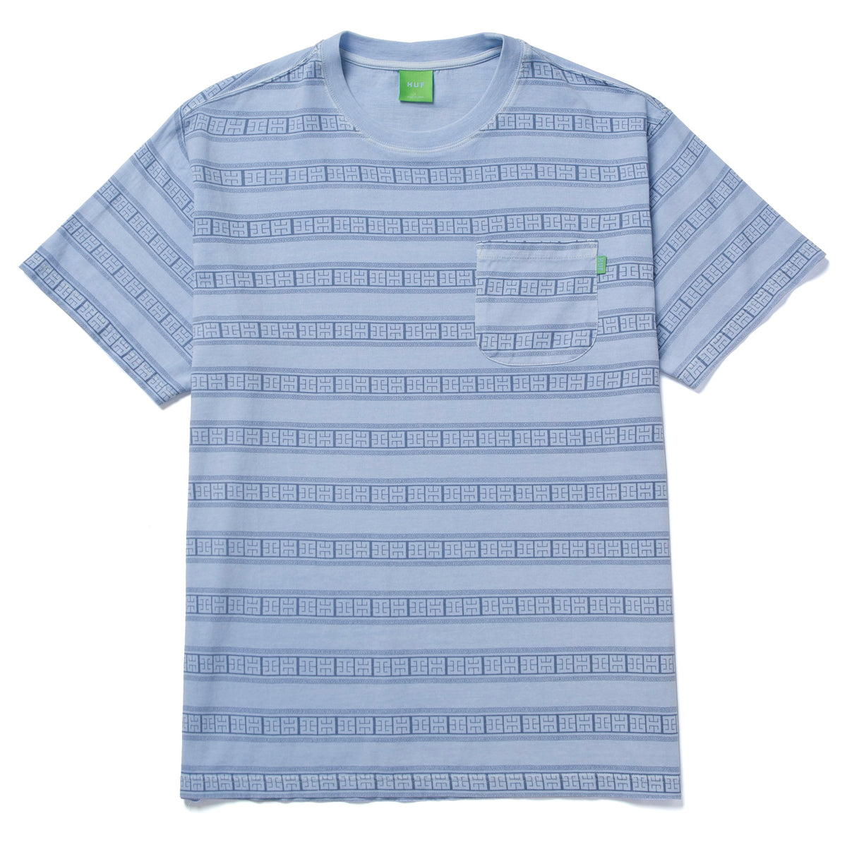 HUF Cooper Stripe Knit Top Light Blue
