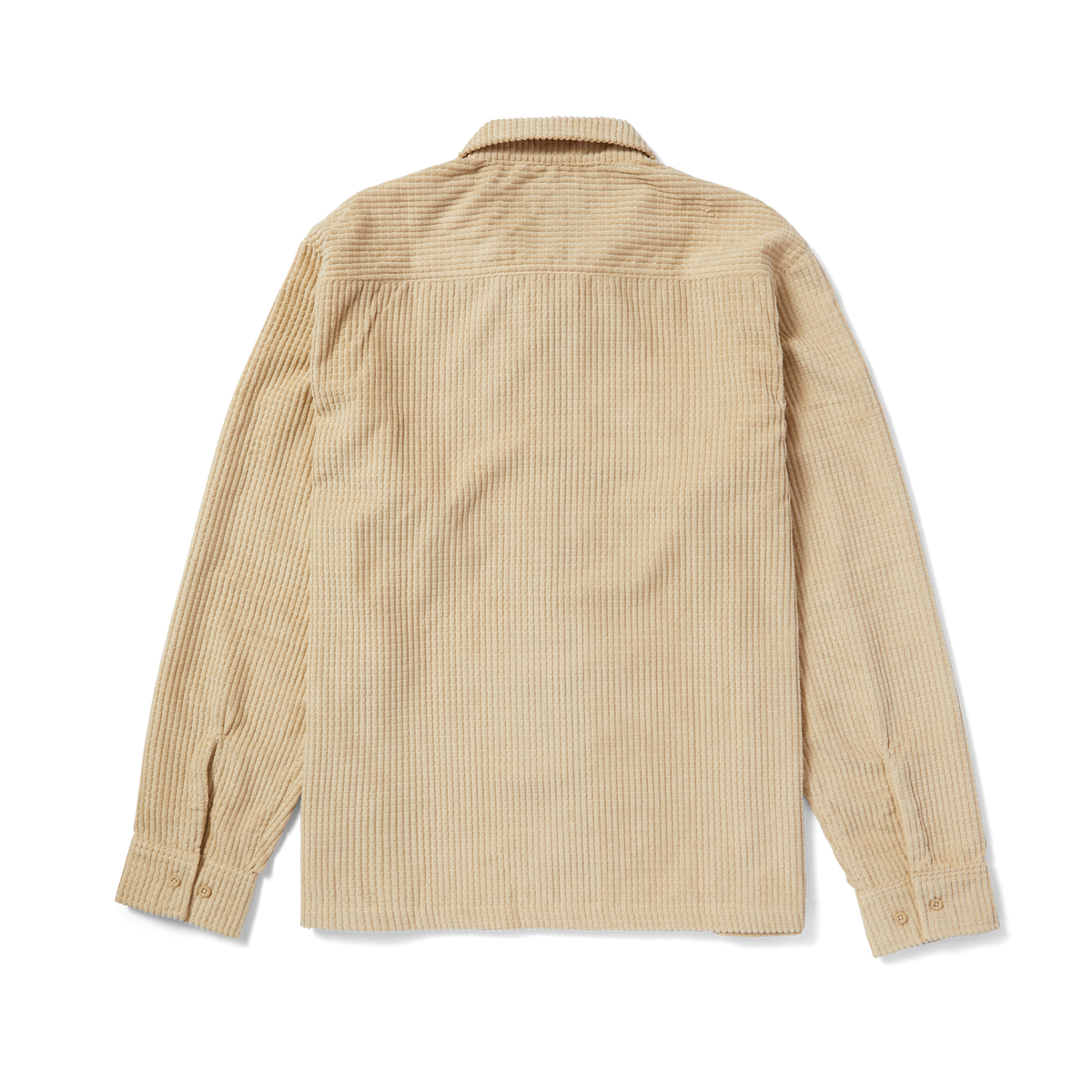 Huf Cornelius Zip Shirt Oatmeal