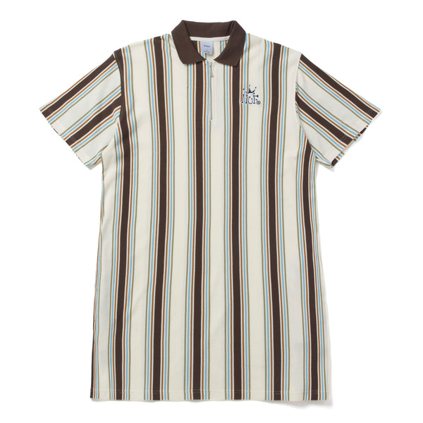 HUF Crown Polo Knit Dress Off White