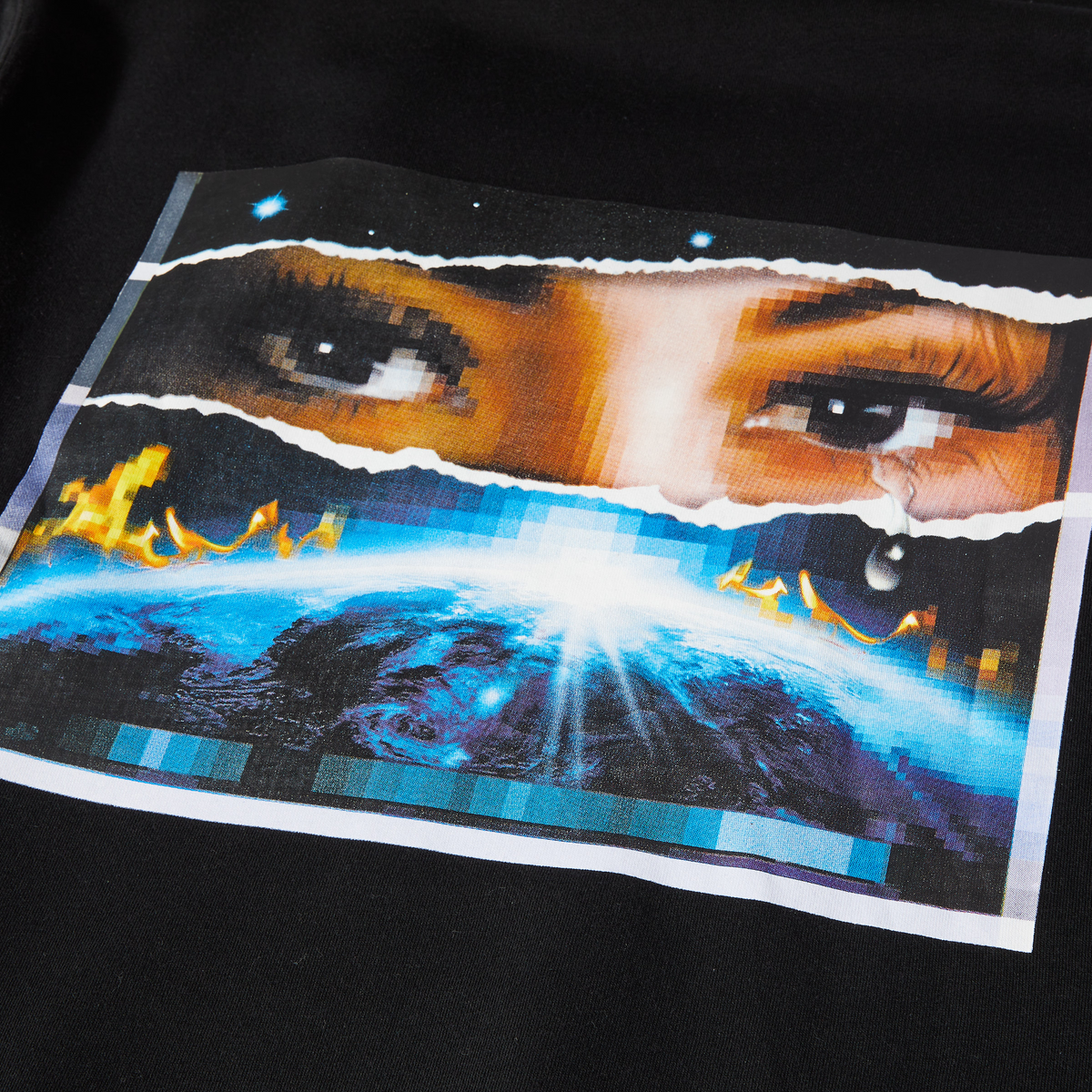 Huf Digital Domain Pullover Hoodie Black