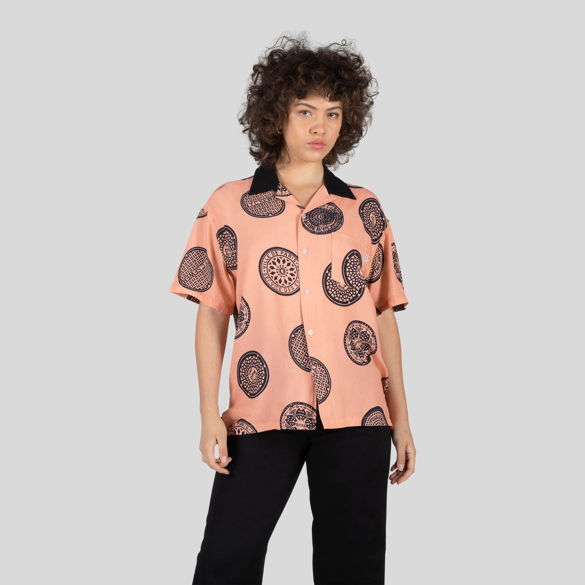 HUF Drain Cover Woven Top Blush