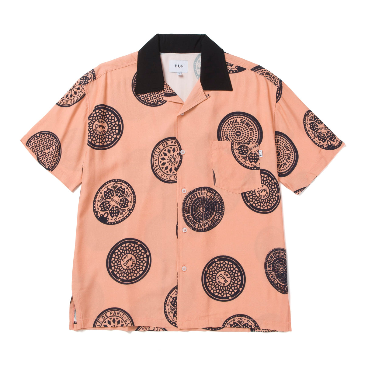 HUF Drain Cover Woven Top Blush