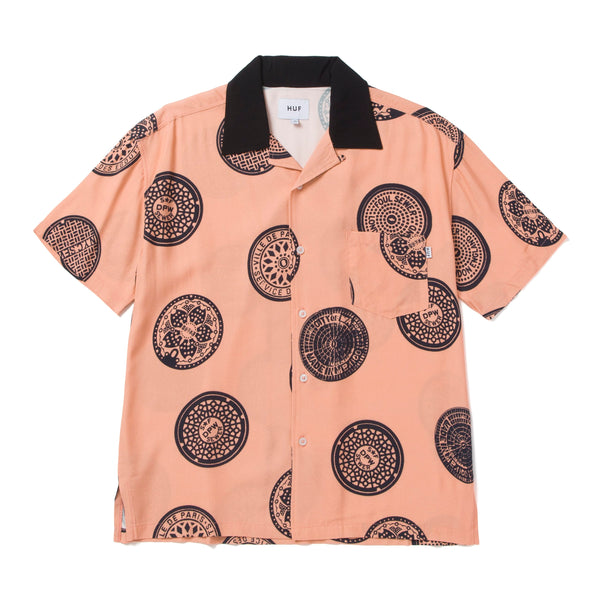 HUF Drain Cover Woven Top Blush