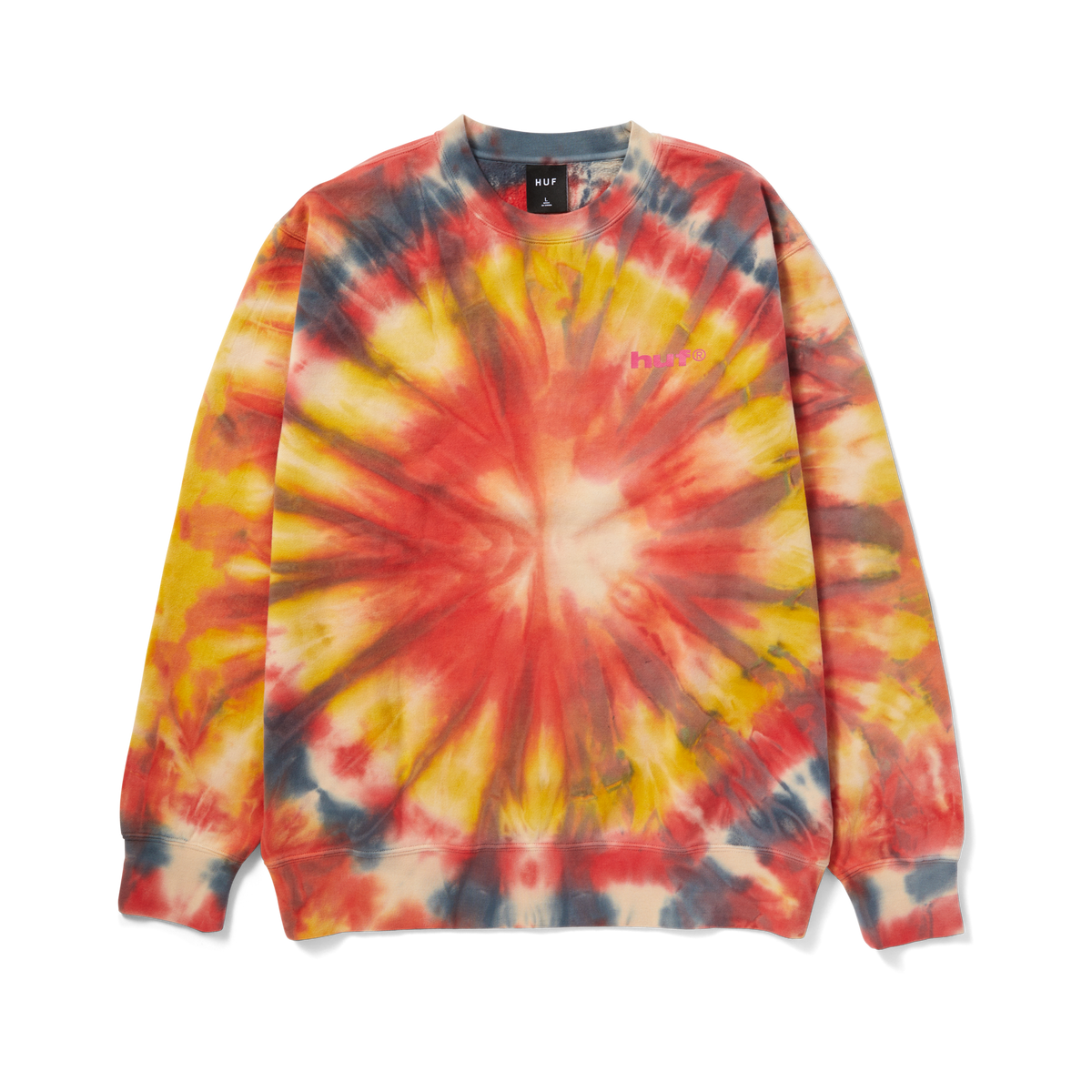 Huf worldwide tie dye hoodie sale