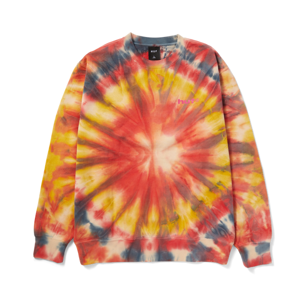 Tie dye huf hoodie on sale