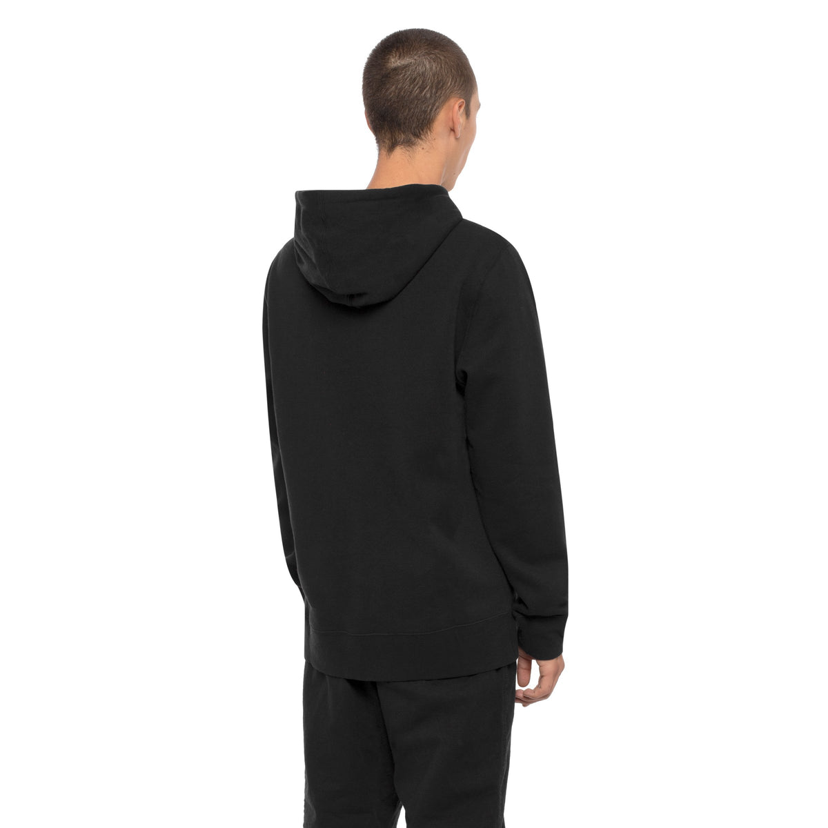 HUF Essentials Og Logo Pullover Hoodie Mens Hoodie Black