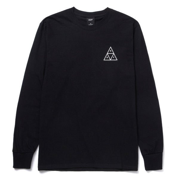 HUF Triple Triangle Long Sleeve T-Shirt Black