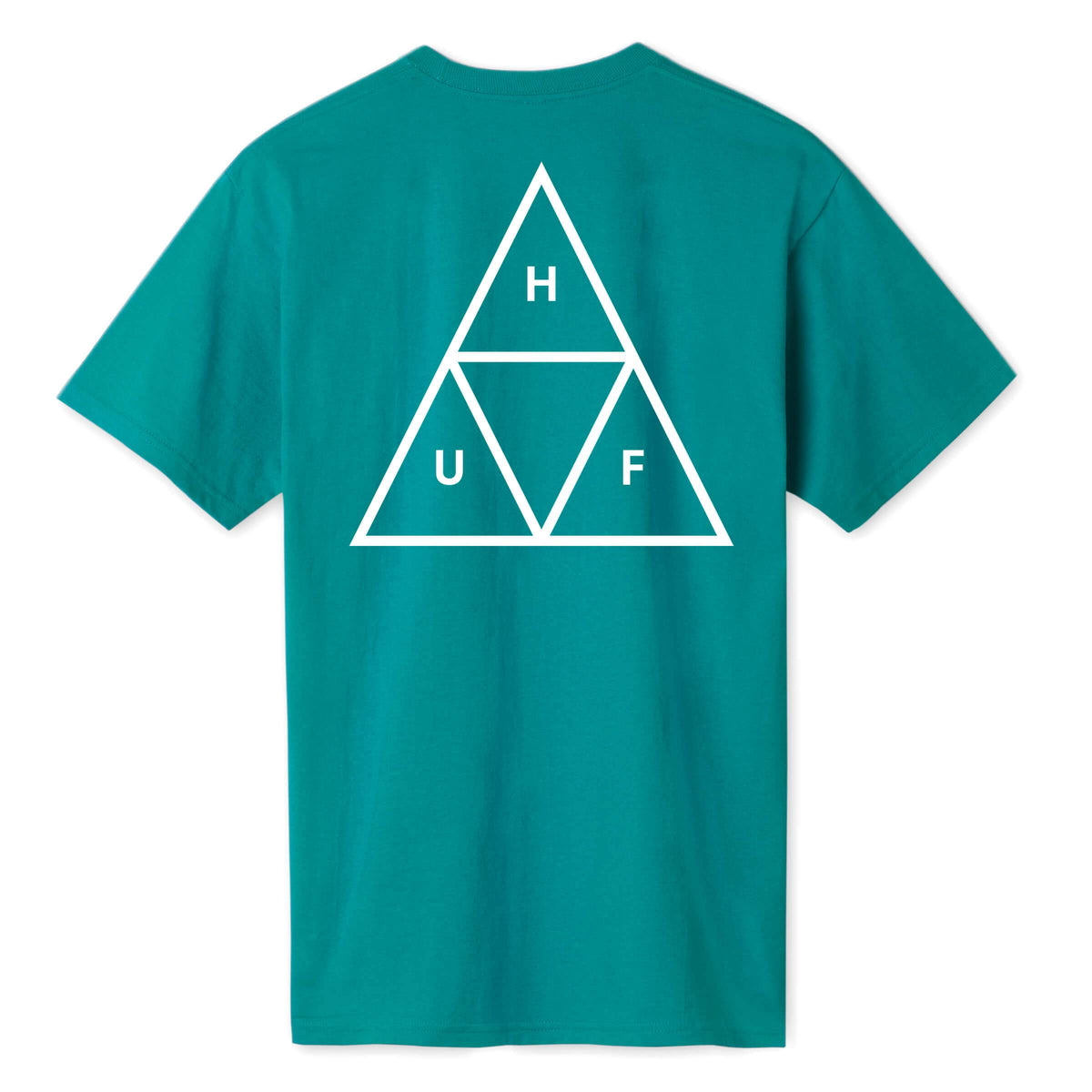 Huf Essentials Triple Triangle S/S Tee Mens Biscay Bay