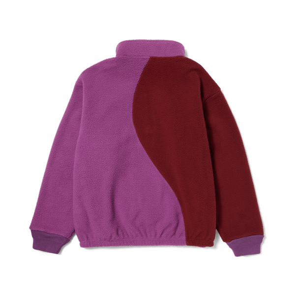 Huf Expedition 1/4 Zip Pile Fleece Berry