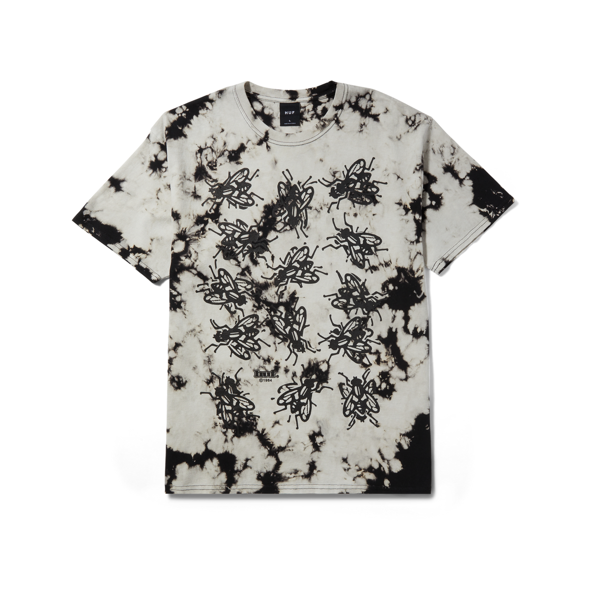 HUF Fly Situation Tiedye T-Shirt Black