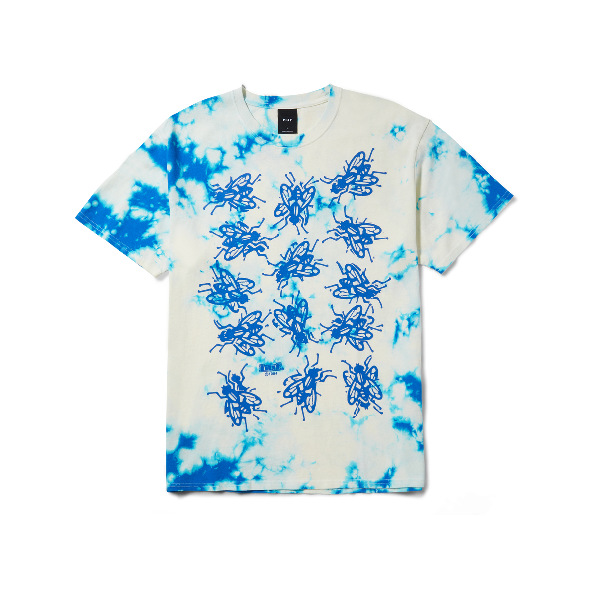 Fly Situation Tiedye T Shirt HUF HUF WORLDWIDE UK