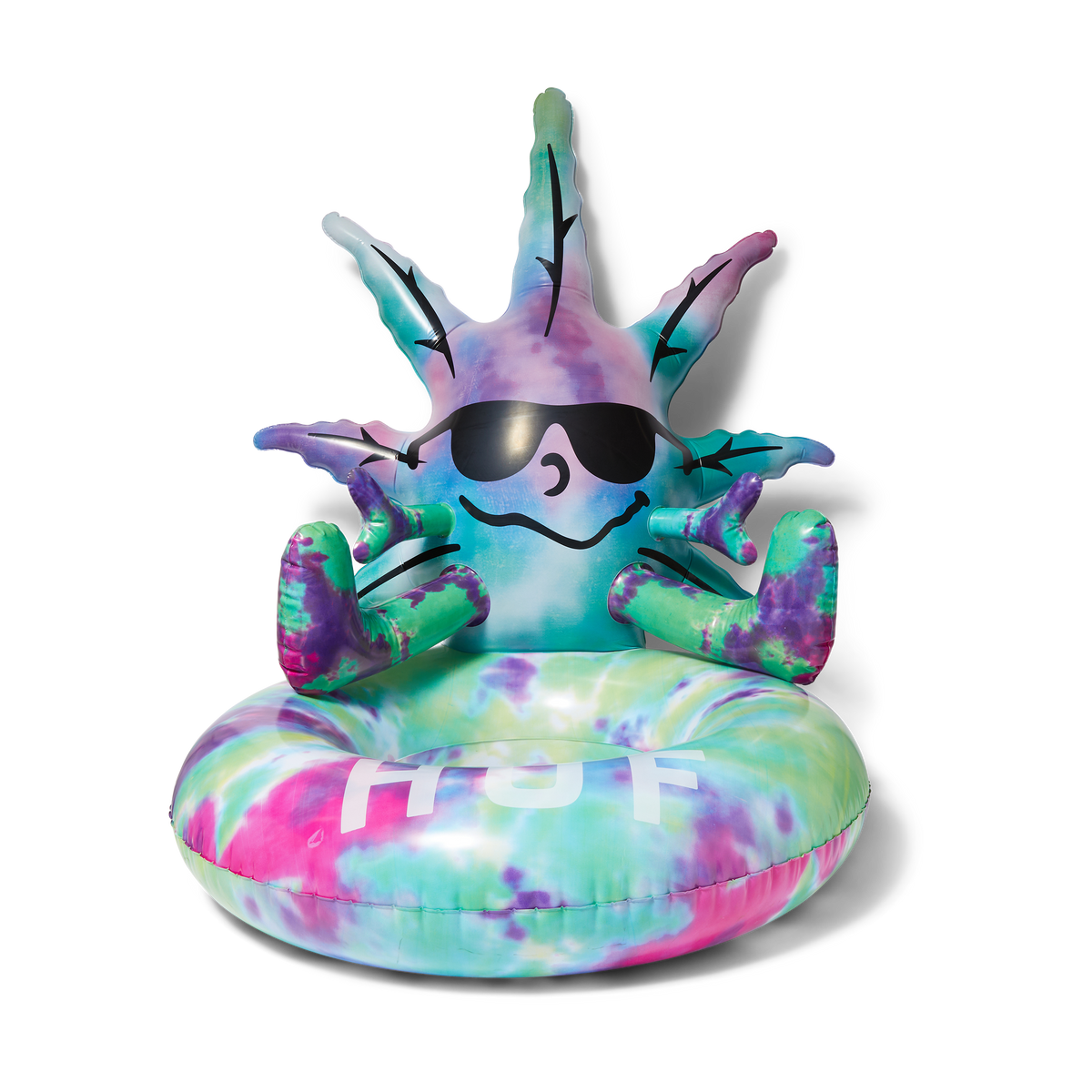 HUF Green Buddy Floatie Tie Dye