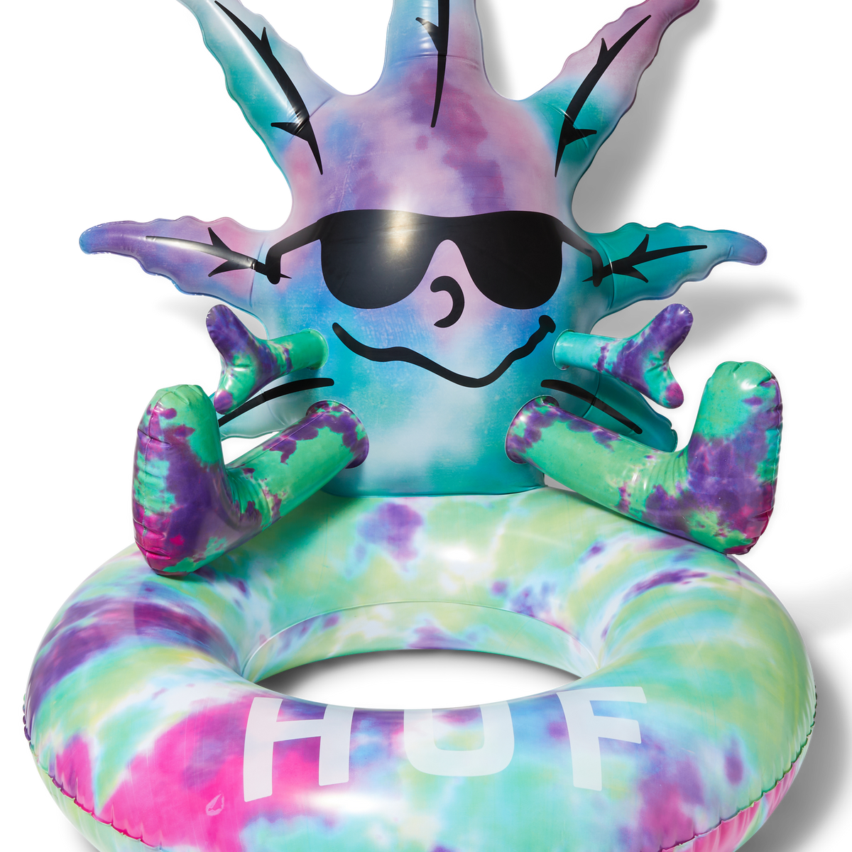 HUF Green Buddy Floatie Tie Dye