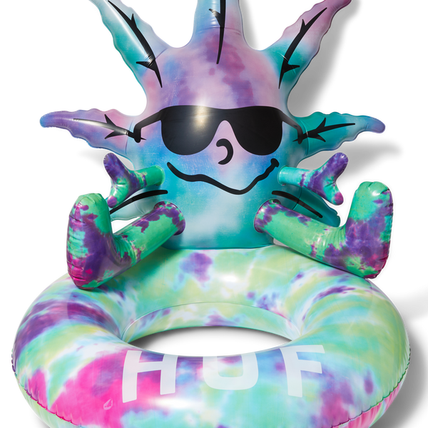 HUF Green Buddy Floatie Tie Dye
